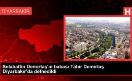 Selahattin Demirtaş’ın babası Tahir Demirtaş Diyarbakır’da defnedildi