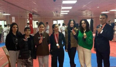 Çermikli Sportmenler Okullar Ortası Karate Vilayet Birinciliği Karşılaşmalarında Başarılı