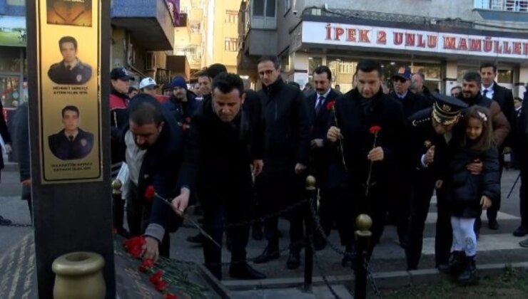 Diyarbakır Emniyet Müdürü Ali Gaffar Okkan ve 5 polis memuru şehit edilmelerinin 23. yıl dönümünde anıldı
