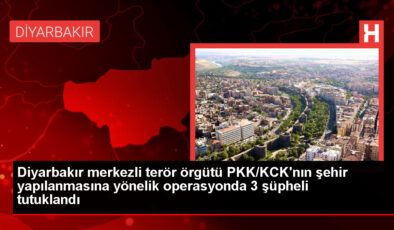 Diyarbakır ve Mersin’de PKK/KCK operasyonu: 3 kuşkulu tutuklandı