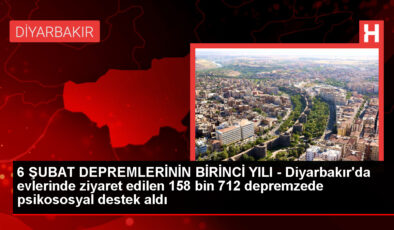 Diyarbakır’da depremzedelere psikososyal dayanak