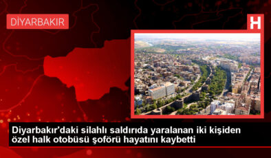 Diyarbakır’da silahlı hücum: Otobüs sürücüsü hayatını kaybetti