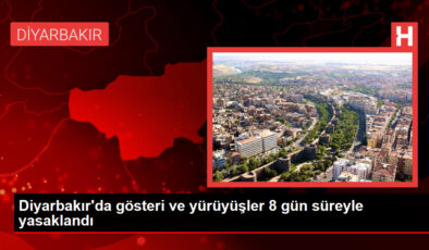 Diyarbakır’da Etkinlikler Yasaklandı